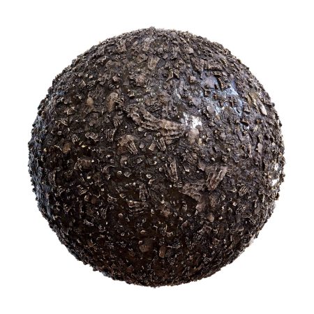 تکسچر سنگ brown gravel with water