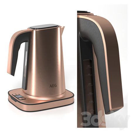 مدل سه بعدی آبجکت آشپزخانه AEG SET Appliances