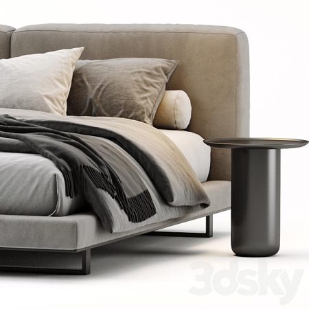 مدل سه بعدی تخت خواب Alivar Echo Bed