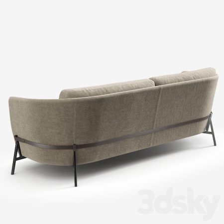 آبجکت مبلمان Arflex CRADLE Sofa