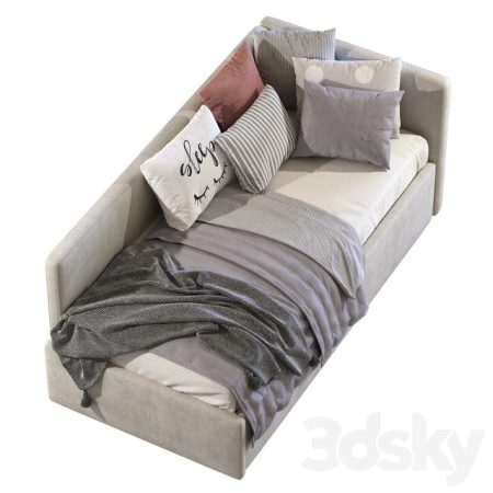 مدل سه بعدی تخت خواب Baby Bed Be Max