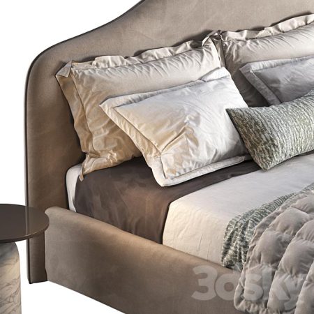 مدل سه بعدی تخت خواب Bed Felis Damian