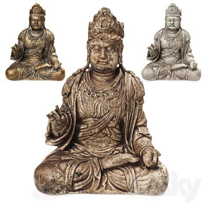 مدل سه بعدی دکوراتیو Buddha Bodhisattva Chinese