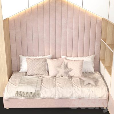 مدل سه بعدی تخت خواب کودک Childrens Furniture to Order 205