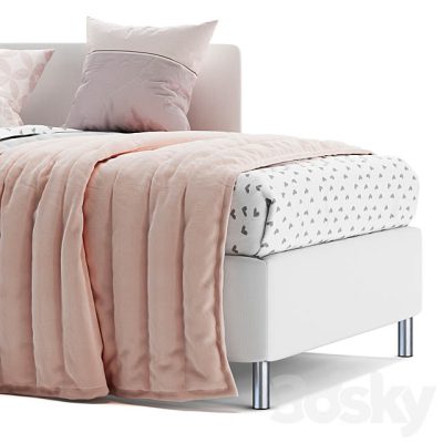 مدل سه بعدی تخت خواب Citterio Meda Corner Bed