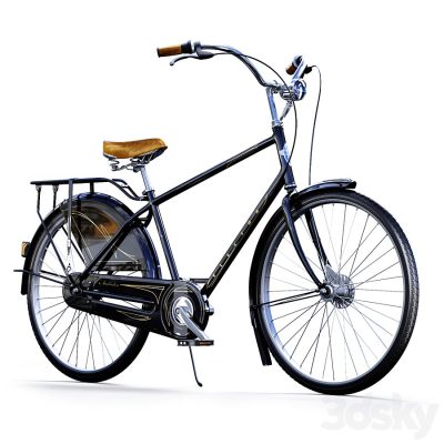 دانلود آبجکت دوچرخه Electra Amsterdam Classic 3i