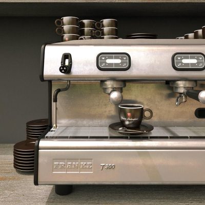 مدل سه بعدی قهوه ساز FRANKE T200 3