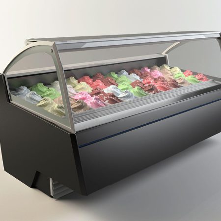 مدل سه بعدی یخچال بستنی Gelostandard Elite