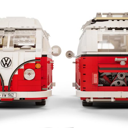 مدل سه بعدی دکوراتیو ماشین LEGO 10220 Volkswagen T1