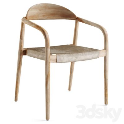 آبجکت صندلی Nina Chair Scandinavian Style
