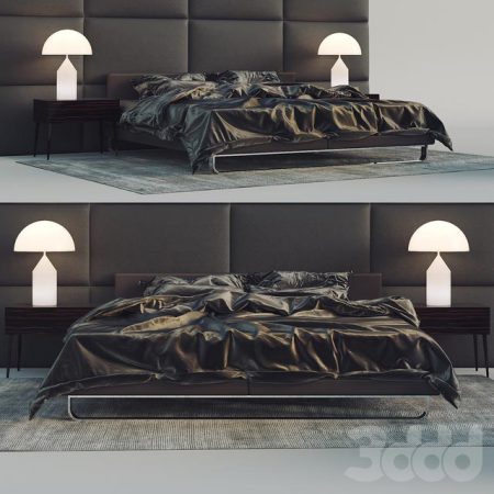 مدل سه بعدی تخت خواب Men’s bed