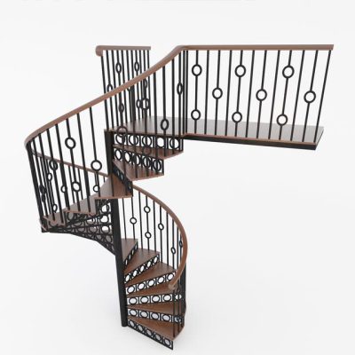 مدل سه بعدی پله StairsWinding