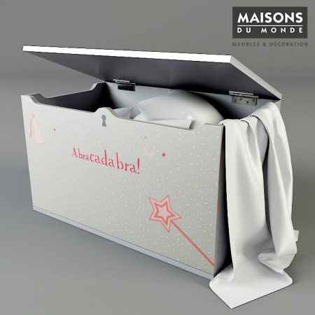 مدل سه بعدی تخت خواب کودک Children room STELLA Maisons Du Monde