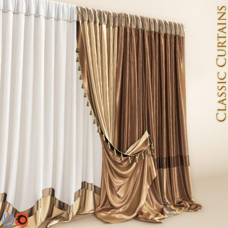 آبجکت پرده Blind classic (curtain classik)