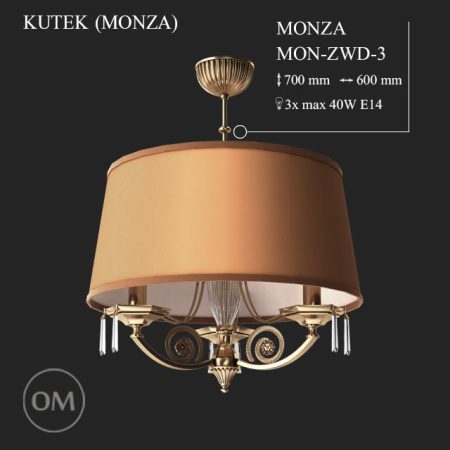 آبجکت لوستر MON-ZWD-3