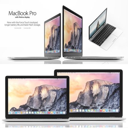 آبجکت لپتاپ MacBook PRO