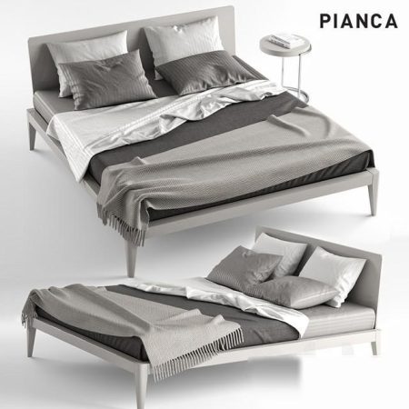 مدل سه بعدی تخت خواب PIANCA SPILLO BED