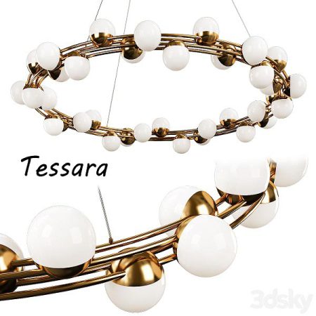 آبجکت لوستر Hanging Lamp Tessara