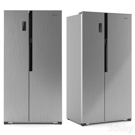 مدل سه بعدی آبجکت یخچال Refrigerator Gorenje NRS9181MX