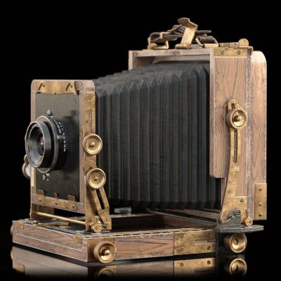 آبجکت دوربین عکاسی قدیمی Tachihara 4×5 field camera for the competition