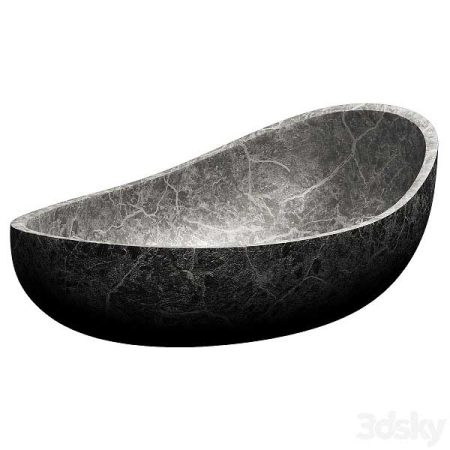 مدل سه بعدی سینک روشویی Stone Sink