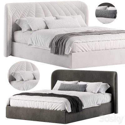 مدل سه بعدی تخت خواب VICTORIA Bed by Milano Bedding