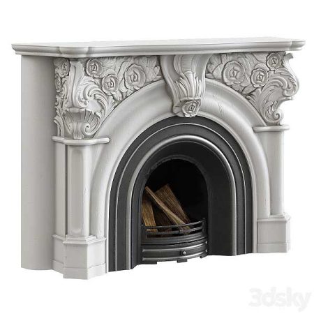 آبجکت شومینه Victorian Fireplace