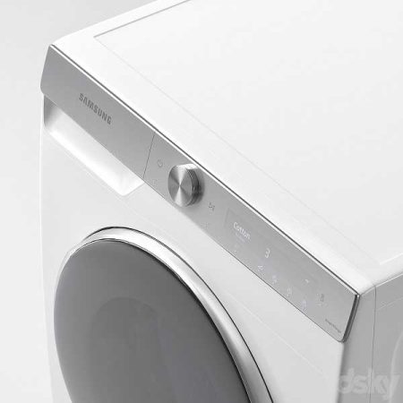 مدل سه بعدی ماشین لباسشویی Washing Machine and Dryer Samsung