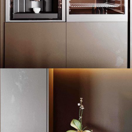 مدل سه بعدی آشپزخانه Kitchen Arrex Opale