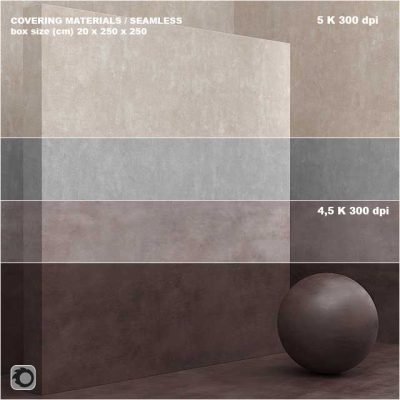 دانلود آبجکت دیوار بتنی Material (seamless) – coating concrete plaster set 64