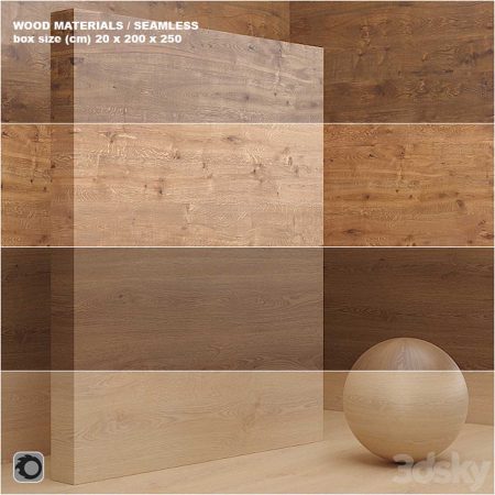 دانلود آبجکت متریال چوب Material wood veneer (seamless) – set 16