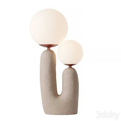 آبجکت چراغ رومیزی Oo Smooth Table Lamp Contemporary Hand
