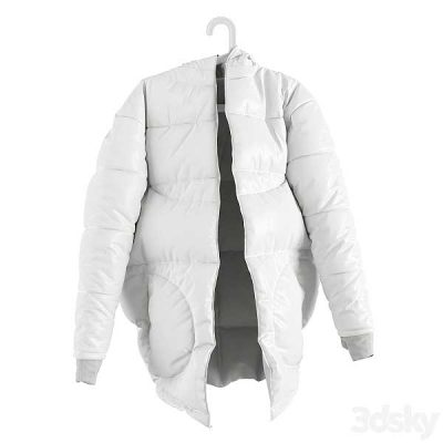مدل سه بعدی لباس Winter Jacket SONDR On a Hanger