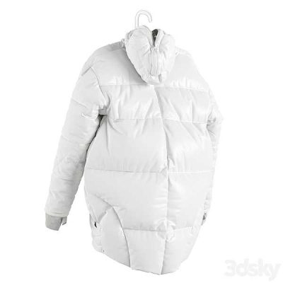 مدل سه بعدی لباس Winter Jacket SONDR On a Hanger