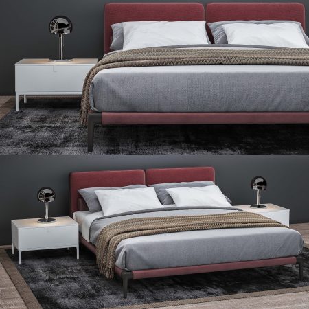 مدل سه بعدی تخت خواب Carlo Colombo bed