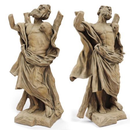 مدل سه بعدی مجسمه دکوراتیو Classic sculpture Ercole Ferrata ST ANDREW THE APOSTLE