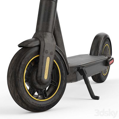 مدل سه بعدی اسکوتر Electric scooter Ninebot MAX G30