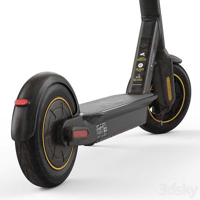 مدل سه بعدی اسکوتر Electric scooter Ninebot MAX G30