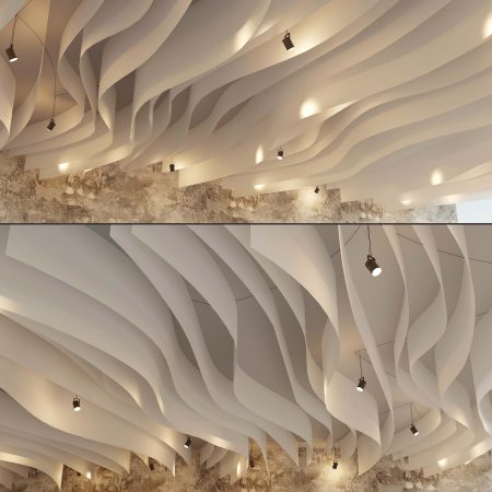 مدل سه بعدی سقف کاذب False Ceiling 19