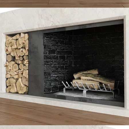 آبجکت شومینه Fireplace modern