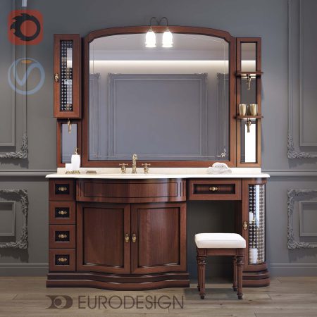 مدل سه بعدی سینک روشویی Furniture vannoy_Eurodesign_IL Borgo_Comp_27