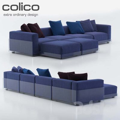 آبجکت مبلمان Asami Sofa by Colico