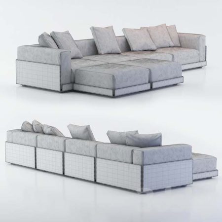 آبجکت مبلمان Asami Sofa by Colico