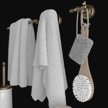 آبجکت وسایل حمام Bathroom accessories Migliore Mirella