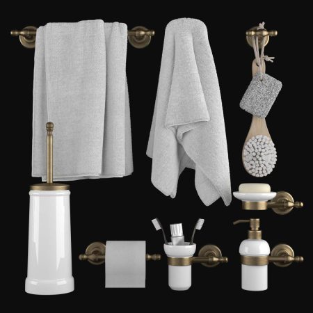 آبجکت وسایل حمام Bathroom accessories Migliore Mirella