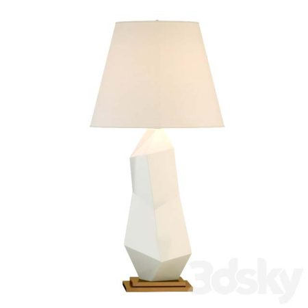 آبجکت چراغ رومیزی Bayliss Table Lamp with Linen Shade