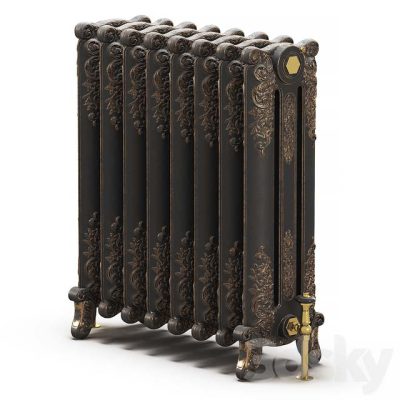آبجکت رادیاتور Cast iron radiator