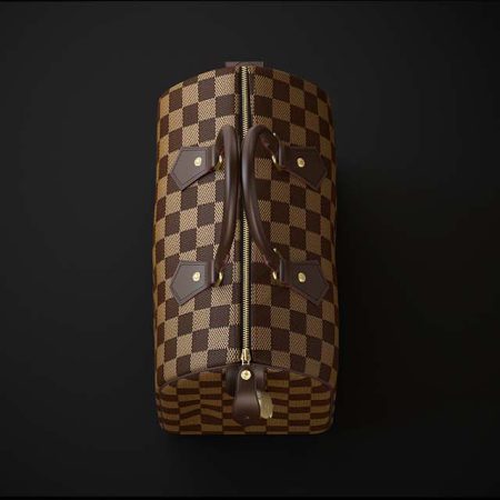 مدل سه بعدی کیف Louis Vuitton Speedy 25