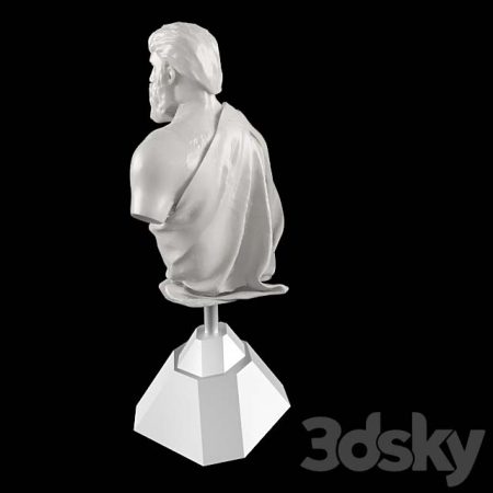 مدل سه بعدی مجسمه دکوراتیو Roman sculpture