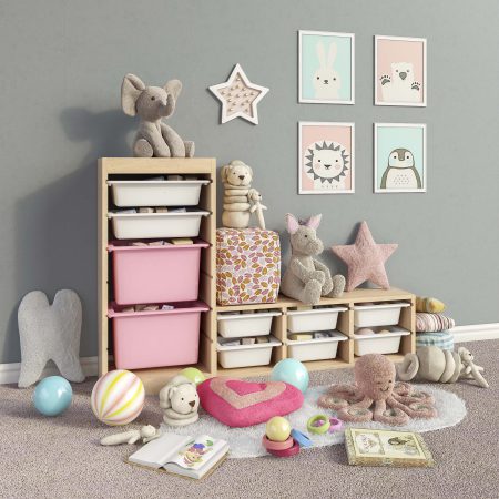 آبجکت وسایل کودک Toys and furniture IKEA OSM